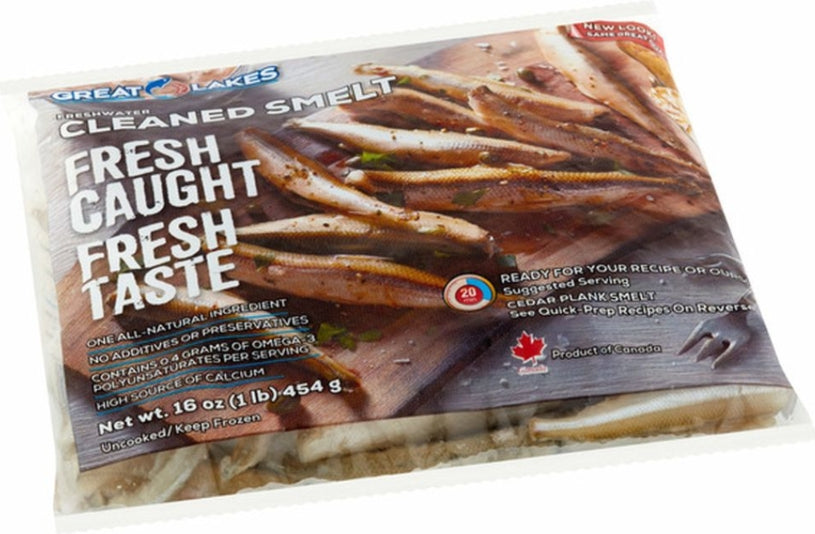 Smelt fish boneless raw
