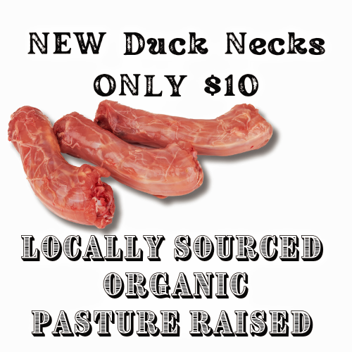 New Locally Sourced DUCK Necks 2.5#